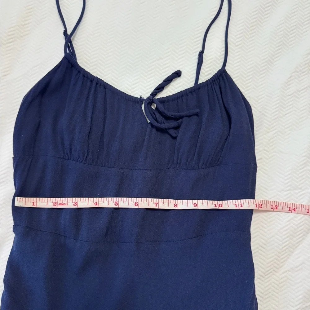 ARITZIA WILFRED Navy Blue Strapped Dress in size 4 - Picture 11 of 13